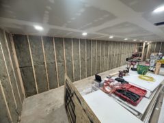 Drywall installation