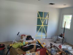 Painting walls