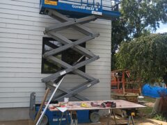 Siding installation