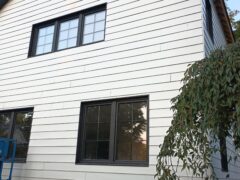 Siding installation