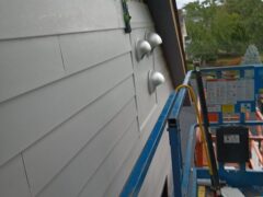 Siding installation