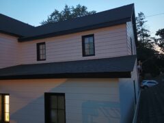 Siding installation